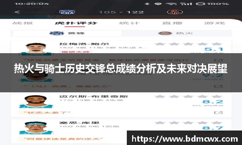 热火与骑士历史交锋总成绩分析及未来对决展望